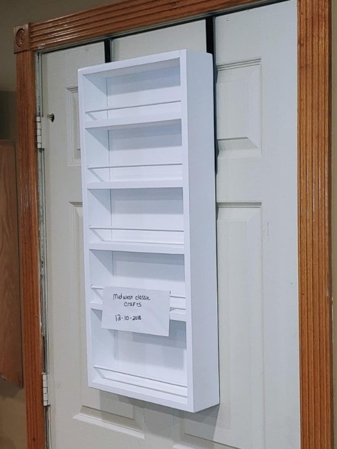 Over the door spice rack Pantry door spice rack door spice Etsy