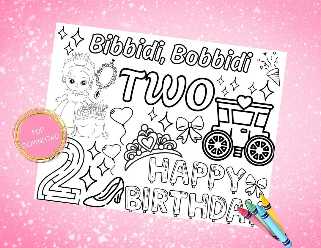 Bibbidi Bobbidi TWO Princess Birthday Party | Bibbity Bobbity Boo ...