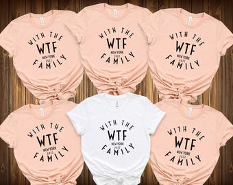 Personalized Family Vacation T-Shirts: Custom Matching DTF Print
