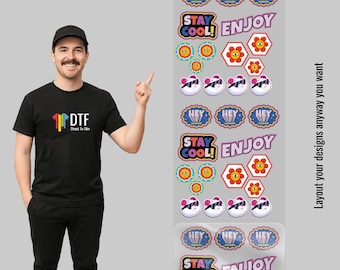 Custom DTF Transfers, Ready to Press, No Weeding
