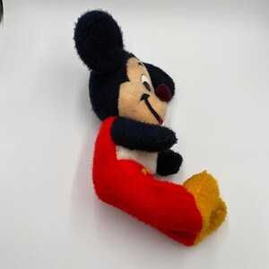 Vintage 1960s Walt Disney Mickey Mouse 15" Plush Toy California Stuffed Toys image 8