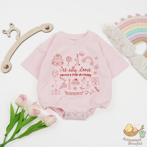 Customized One Silly Goose Birthday Baby Bodysuit, Silly Goose Birthday, Newborn Outfit, Cute Birthday Baby, 1st Birthday Silly Goose Romper