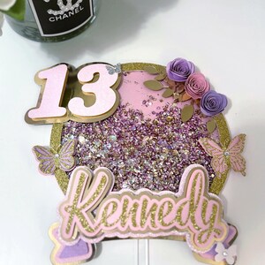 Butterfly Cake Topper/Shaker