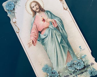 Holy Card Our Lady of the Sacred Heart Pack of 10/100/1000 Restored ...