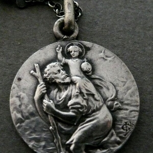 St Christopher Necklace