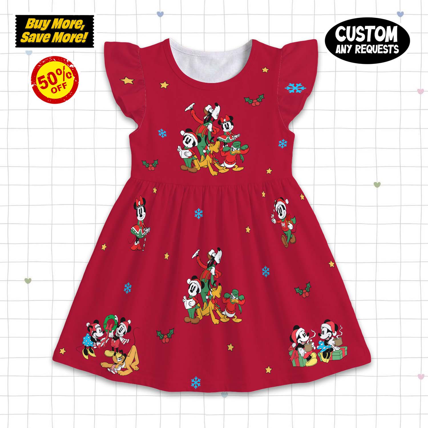 Holiday Mickey Dress Plus Size
