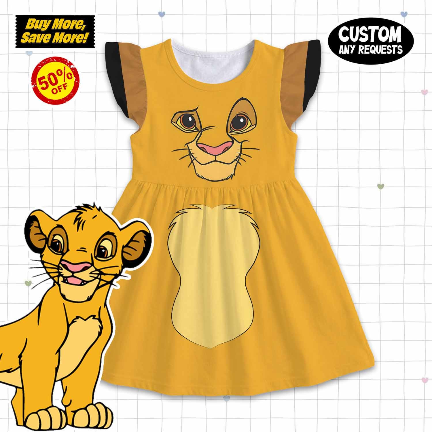 lion king birthday dress Dresses quince dress Strappy poplin mini dress Color:Earthy Mocha or trips to the