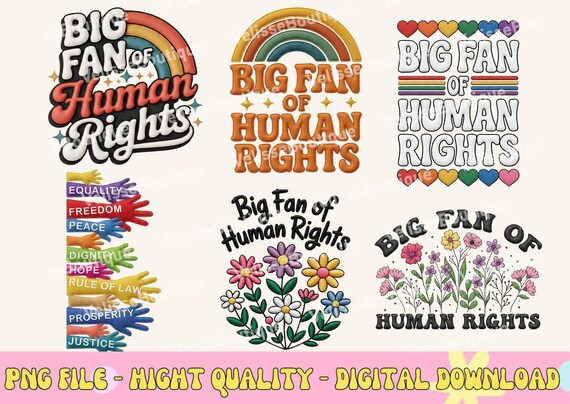 Big Fan Of Human Rights Png, Human Rights Shirt, Equality Human Rights Social Justice Png, Anti Trump Shirt, Radicalized by Basic