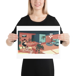 Lofi Jenna Marbles Poster