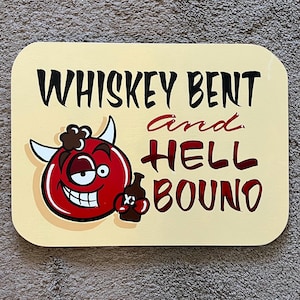 Hand Painted Bar Wall Decor | Funny Alcohol Sign | Beer Whiskey Wine Quote | Hand Lettered Sign | Home Bar Gift | Drink Humor Sign