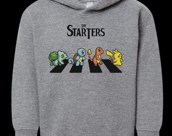 Kids Anime Funny Hoodie, Hooded Sweater Poke Art, Parody Beatles