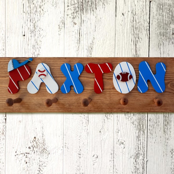 Wooden Coat Rack - Etsy