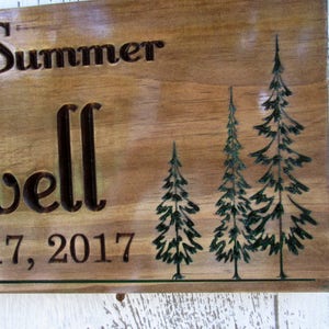 Personalized Wooden Sign, Free Shipping, Established Family Sign ...