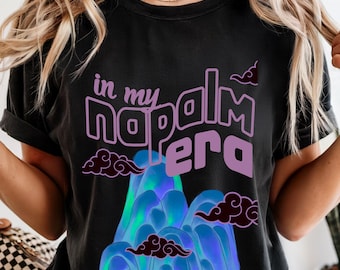 K-pop Mountain Unisex T-shirt, Korean Pattern Tee, In My Napalm Era Shirt, Traditional K-pop Top, Music Fan Gift