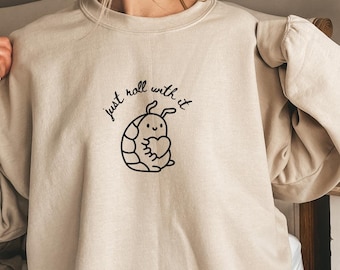 Just Roll With It T-shirt, Roly Poly Sweatshirt, Pill Bug Isopod  Bella Canvas Gildan Youth Toddler Baby Bodysuit Tee