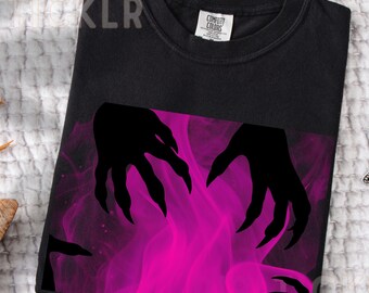 Demon Halloween Summerween K-Pop Fans Unisex T-shirt, Spooky Graphic Tee, Horror K-Pop Apparel, Ghostly K-Pop Shirt