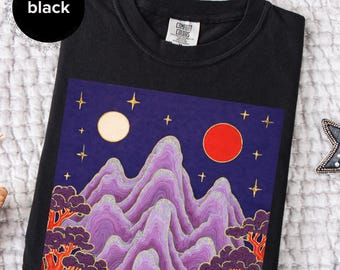 K-pop Ilwol Obongdo Unisex T-shirt, Korean Traditional Drawing Tee, Kpop Lover Gift, Graphic Shirt, Souvenir Top