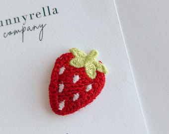 Strawberry Snap Hair Clip for Baby & Toddler Clip