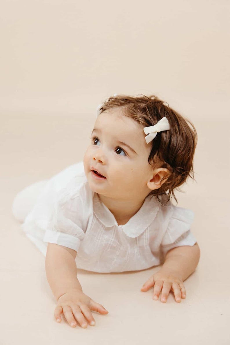 Velvet Bow Hair Clip: Soft Pastel Coquette Style - Baby, Toddler & Girls image 3