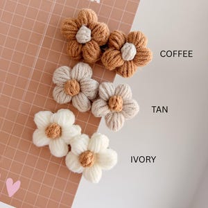 Yarn Hair Claw Clips - Etsy display picture 3
