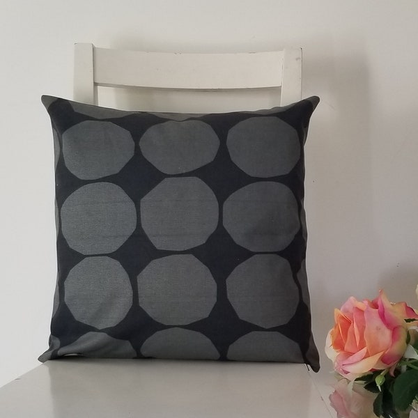 Marimekko 16 x 16 " Kivet" Cotton Canvas - Pillow Cover