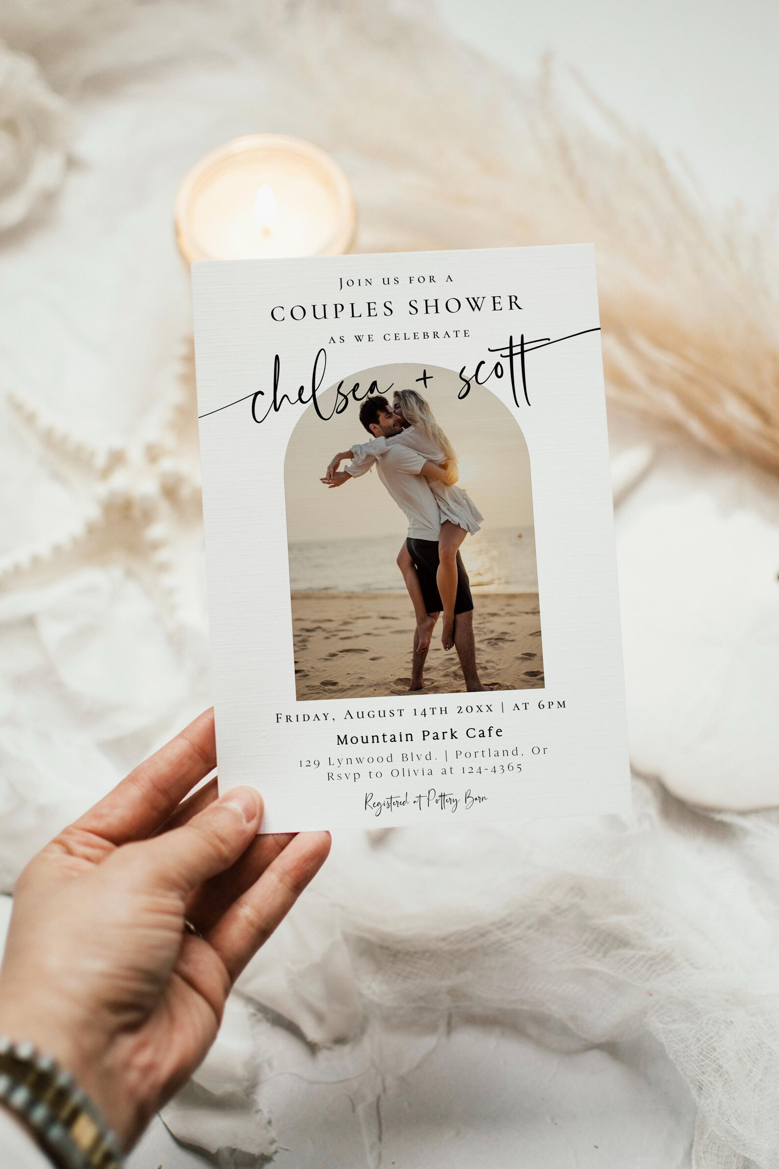Couples Shower Invitation | Joint Wedding Shower Invite Printable ...