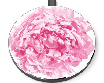 Gorgeous Floral Peony Charger