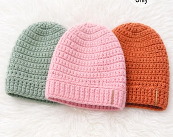 Crochet Baby hat Pattern ,0-3 Months Easy Newborn Hat PDF