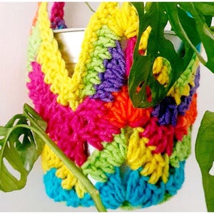 Medium Crochet Plant Hanger | Handmade Plant Pot Holder