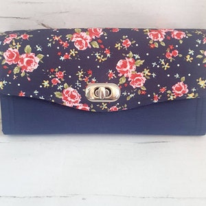 Cartera de mujer / Bolso de damas / Billetera grande / Monedero de embrague / Cartera de embrague necesaria / Regalo para ella / Regalo de damas / Cumpleaños de la mujer