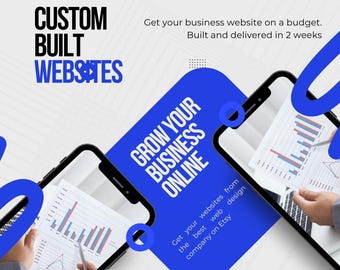 Custom Website for Your Business - SEO Optimized - Modern
