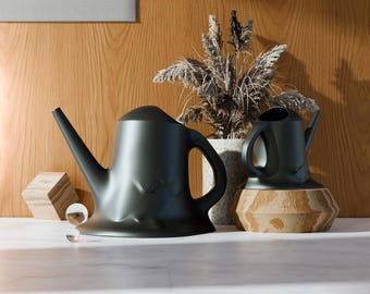Custom Color 3D Made Modern Minimalist Watering Can, UPDATED Design Indoor Outdoor Plant