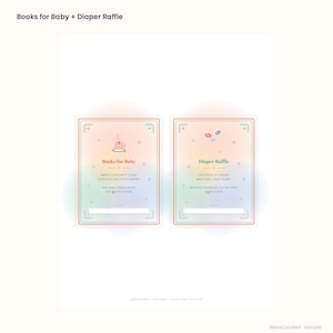 Babyparty-Set „Little Latte“ | Kaffee-Café-Thema (PDF zum Ausfüllen) Bild 5