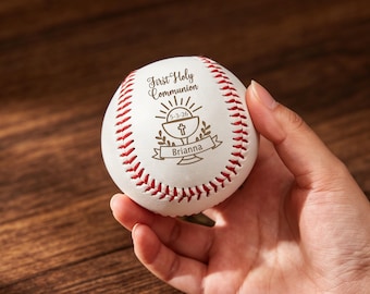 Pelota de béisbol personalizada para la Primera Comunión: un recuerdo único para tu hijo