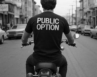 Public Option Graphic Tee – Worn Differently