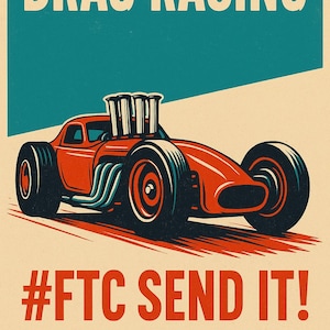 Send It!” Racing Poster Collection!