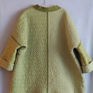 Olive Spring Quilted Jacket XXL image 2