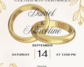 Elegant Wedding Invitation Template