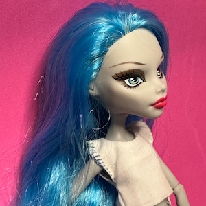 Goulia Yelps OOAK - Reroot & Handmade Clothes - Monster High Doll