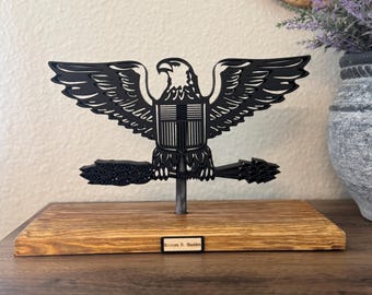 Wings of Service-Custom Military Insignia Display