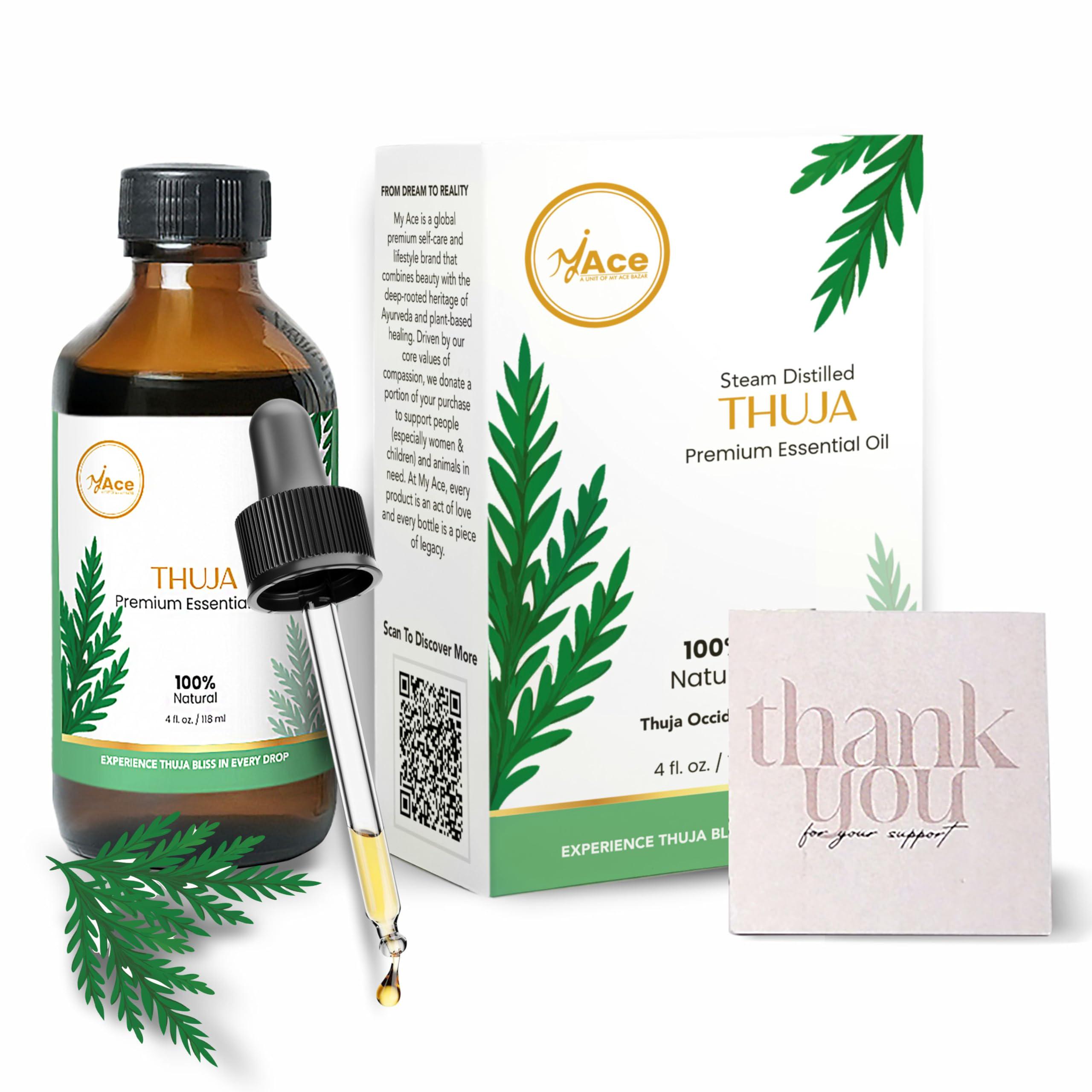 Pure Thuja Essential Oil, Steam-distilled, Aromatherapy, 4 Fl Oz - Etsy  Australia