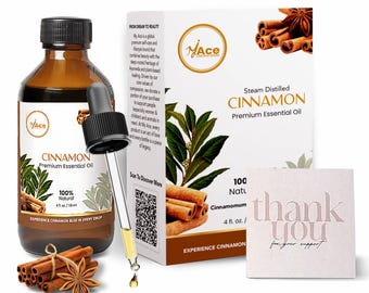 Aceite esencial de canela – 100 % puro, aceite para difusor de aromaterapia