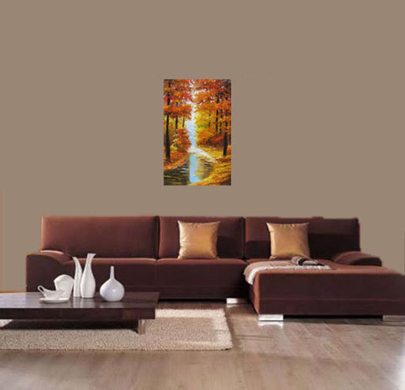 Original Oil Painting Canadian Autumn MADE to ORDER Handmade Etsy UK