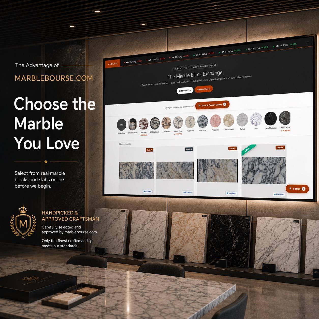 marblebourse.com