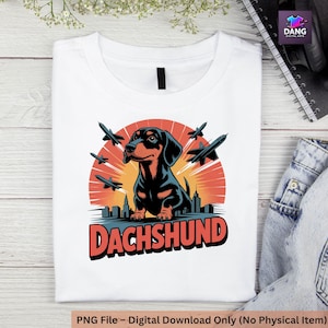 Dackel Zilla T-Shirt | Dackel Shirt | Niedliches Dackel T-Shirt | Wurst Hund Liebhaber Geschenk | Dackel T-shirt