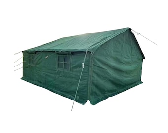 French Military Troop Tent – Heavy-duty Tent Shelter for Camp or