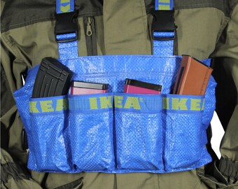 EFT Tarkov 風 IKEA ショッピングバッグ チェストリグ