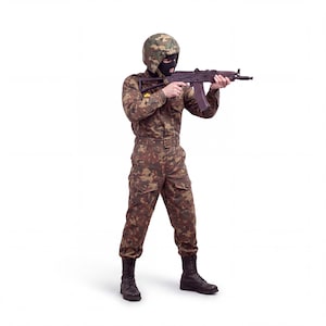 Original vintage sovjetisk TTsKO Butan kamouflagedräkt Set Sovjetunionen Taktisk klädset använd av marinkåren och luftburna styrkor, marininfanteri VDV-överskott