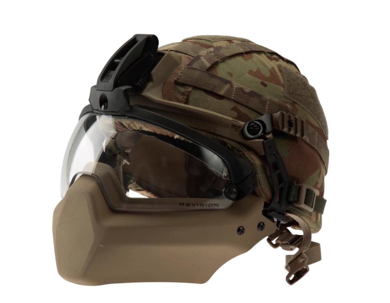 イギリス軍 Virtus Revision ヘルメット＆バイザー L【新品】 イギリス軍 Virtus Revision ヘルメット＆バイザー L【新品