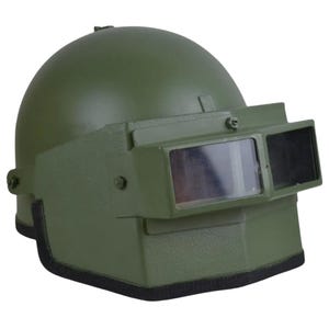 Replica of a very rare Vintage Soviet/Russian combat helmet &quot;Vityaz-S&quot; with visor Electric train - for airsoft.